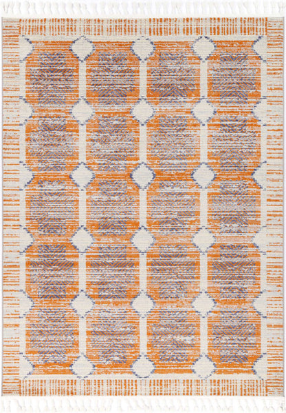 Pelagia Nasca Rust Contemporary Rug