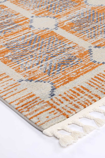 Pelagia Nasca Rust Contemporary Rug