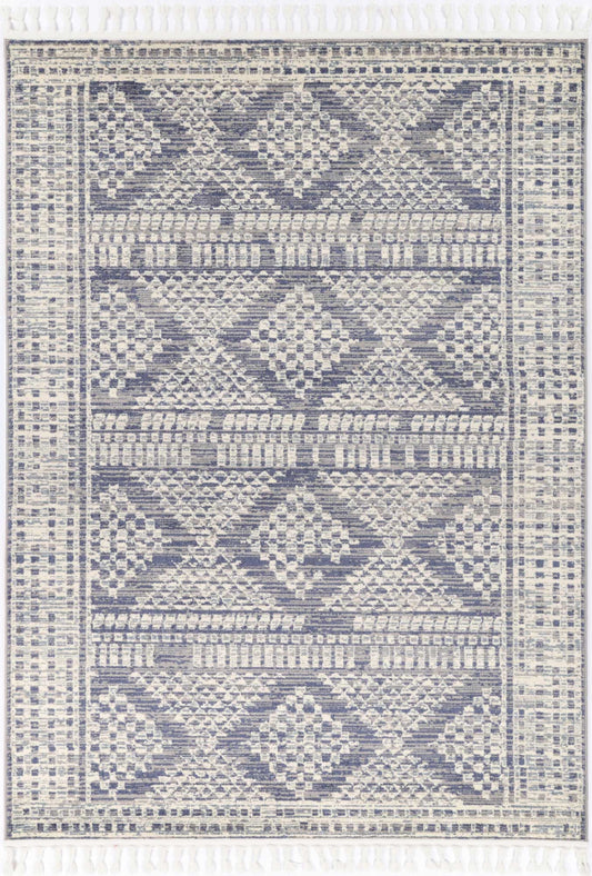 Pelagia Jauja Blue Contemporary Rug