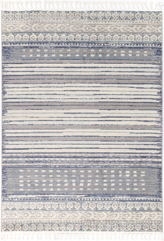 Pelagia Cajamarca Blue Contemporary Rug