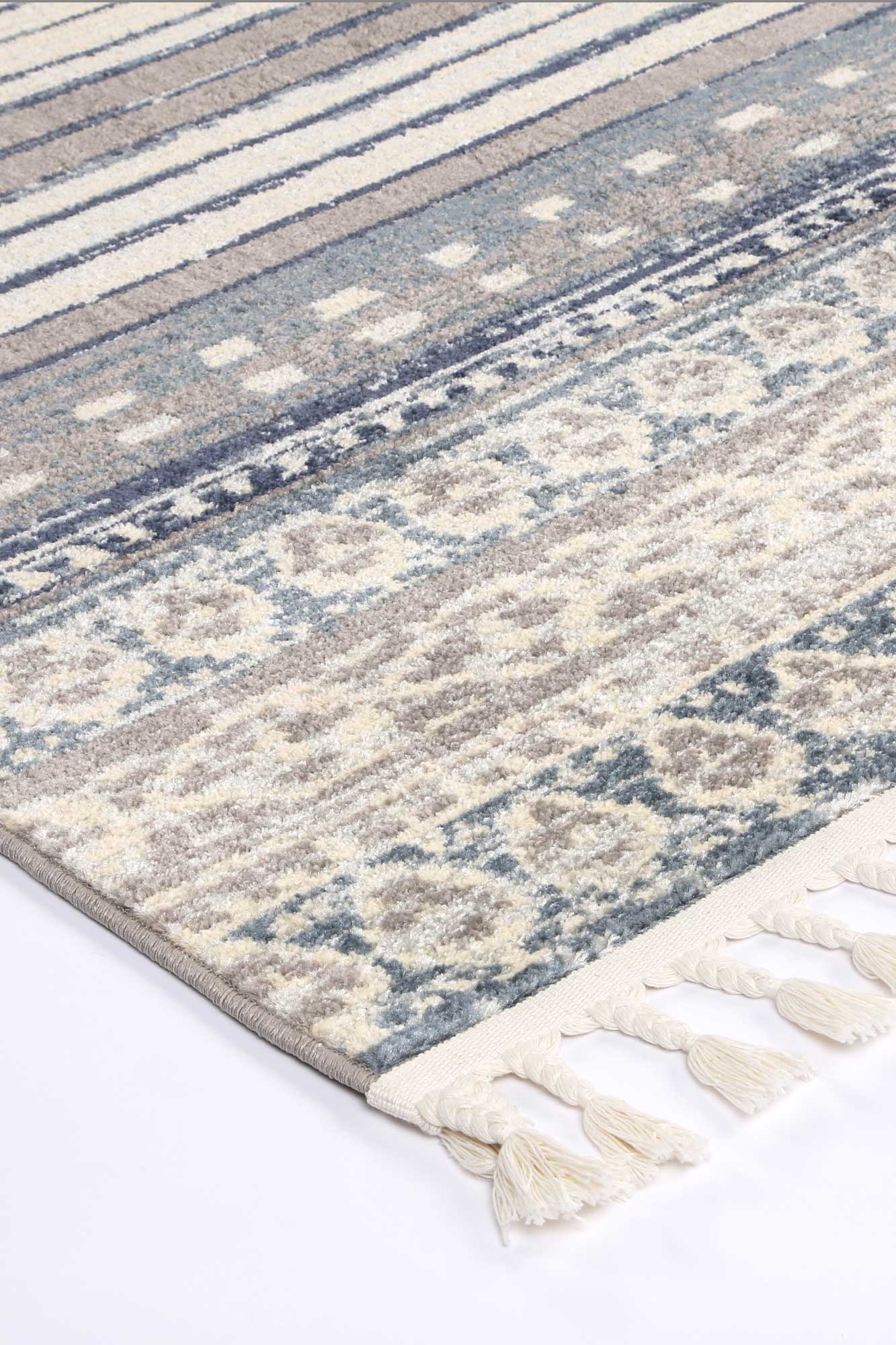 Pelagia Cajamarca Blue Contemporary Rug