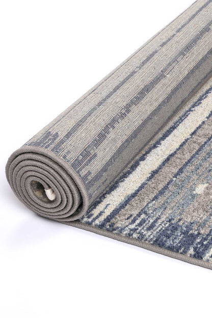 Pelagia Cajamarca Blue Contemporary Rug