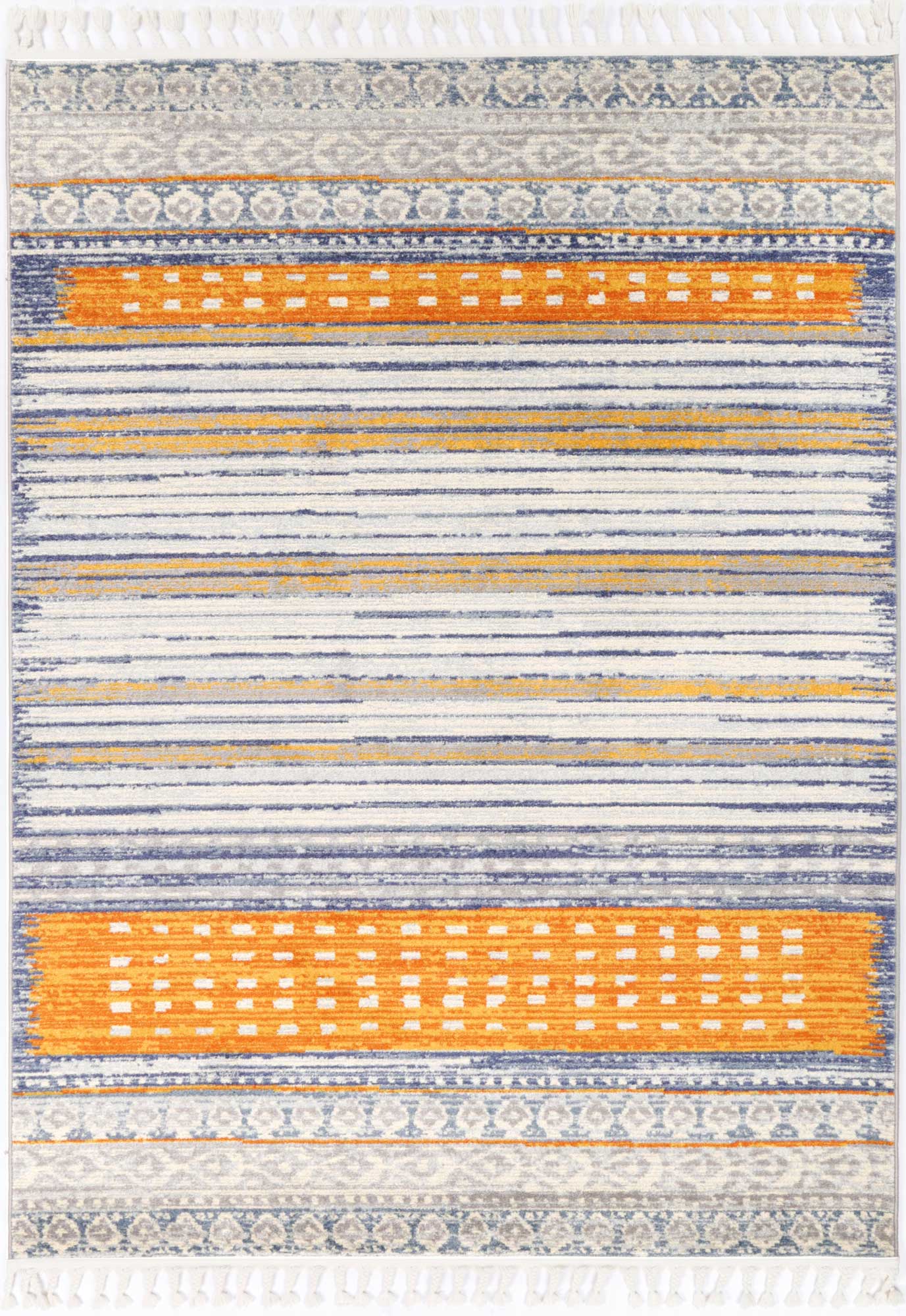Pelagia Chuqito Orange Contemporary Rug