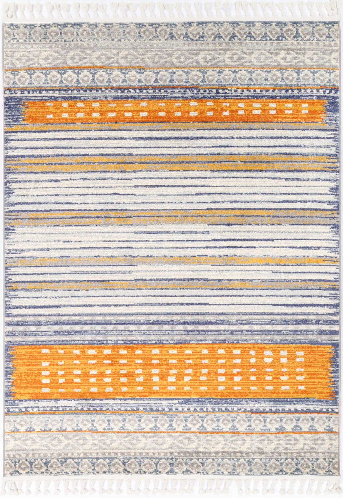 Pelagia Chuqito Orange Contemporary Rug