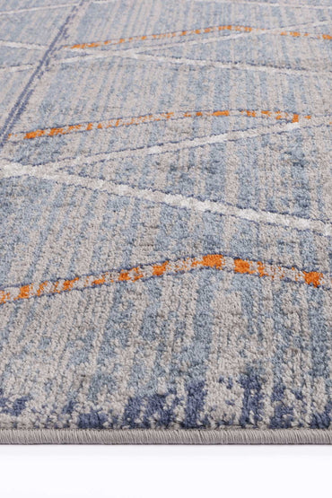 Pelagia Catarpe Blue Contemporary Rug