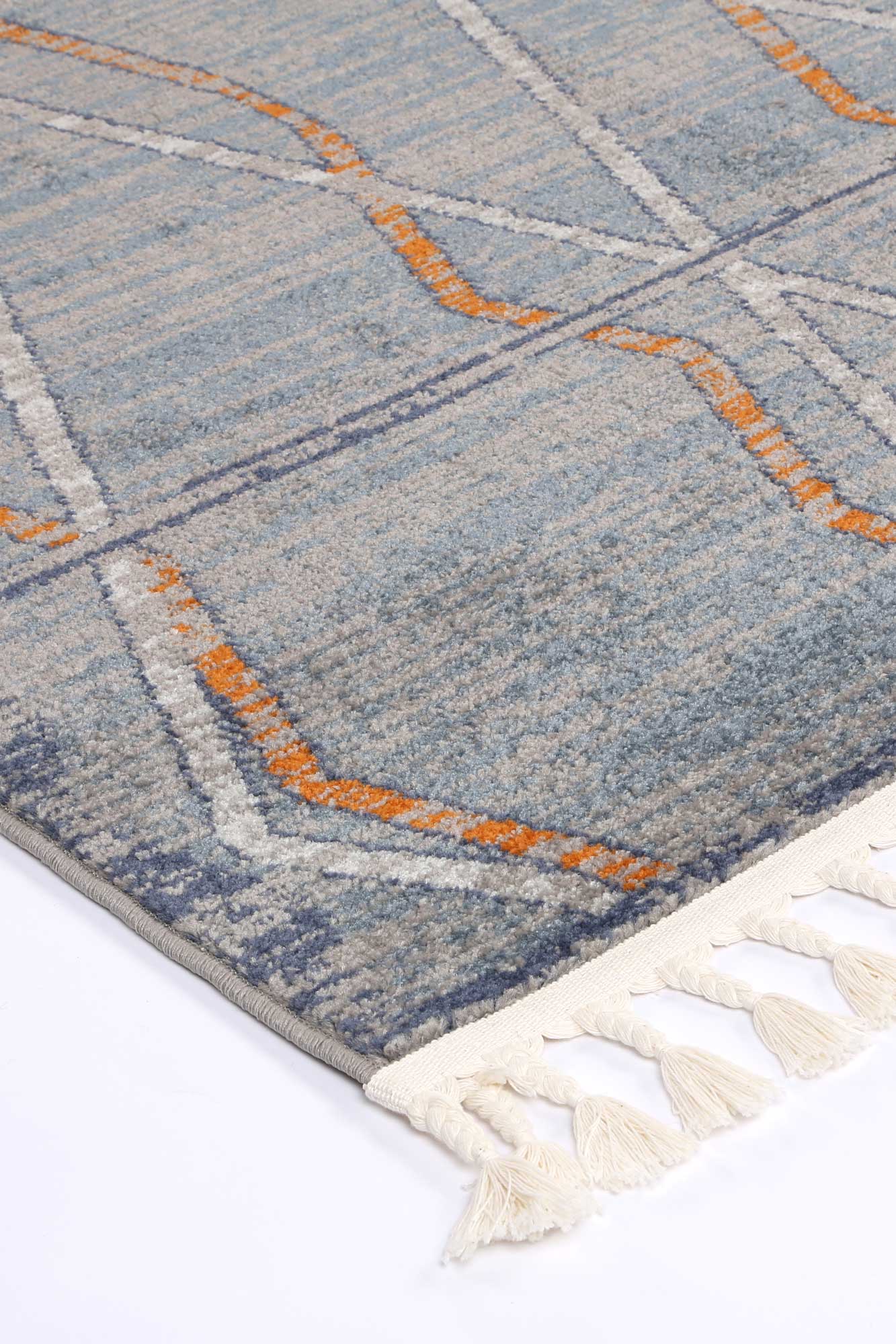 Pelagia Catarpe Blue Contemporary Rug