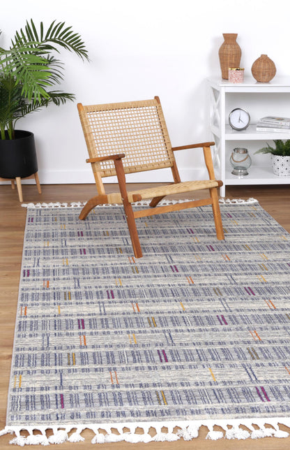 Pelagia Tilcara Blue Contemporary Rug