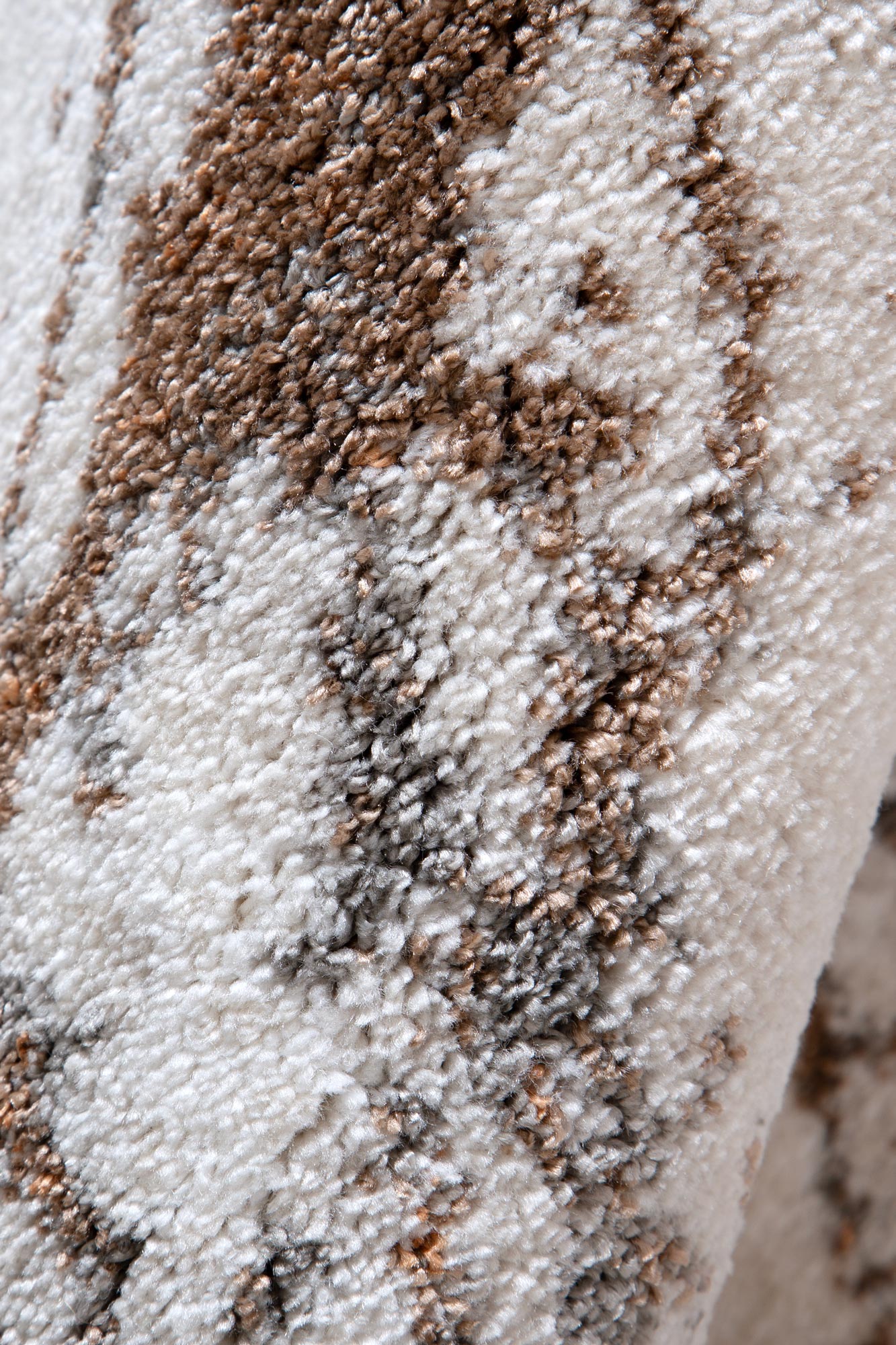 Mosaic Italian Marble Cream Beige Rug - INDU001