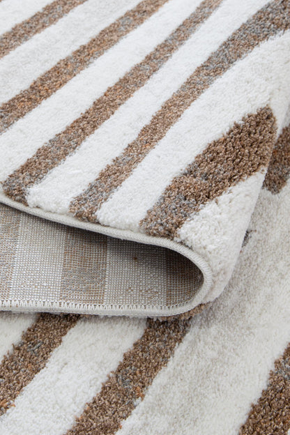 Mosaic Maze Cream Rug - INDU003