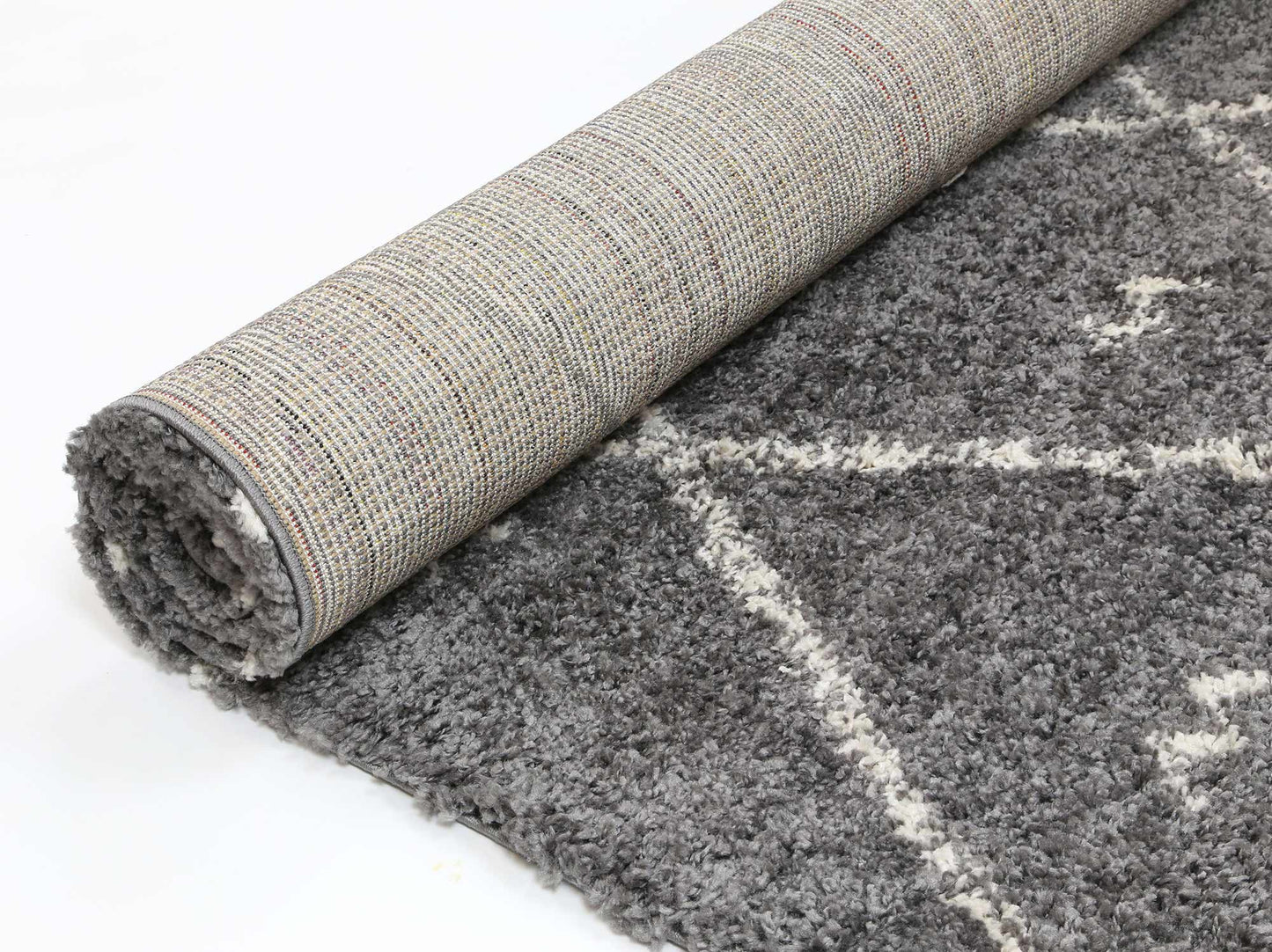 Brisa Mizzie Tribal Grey Cream Rug