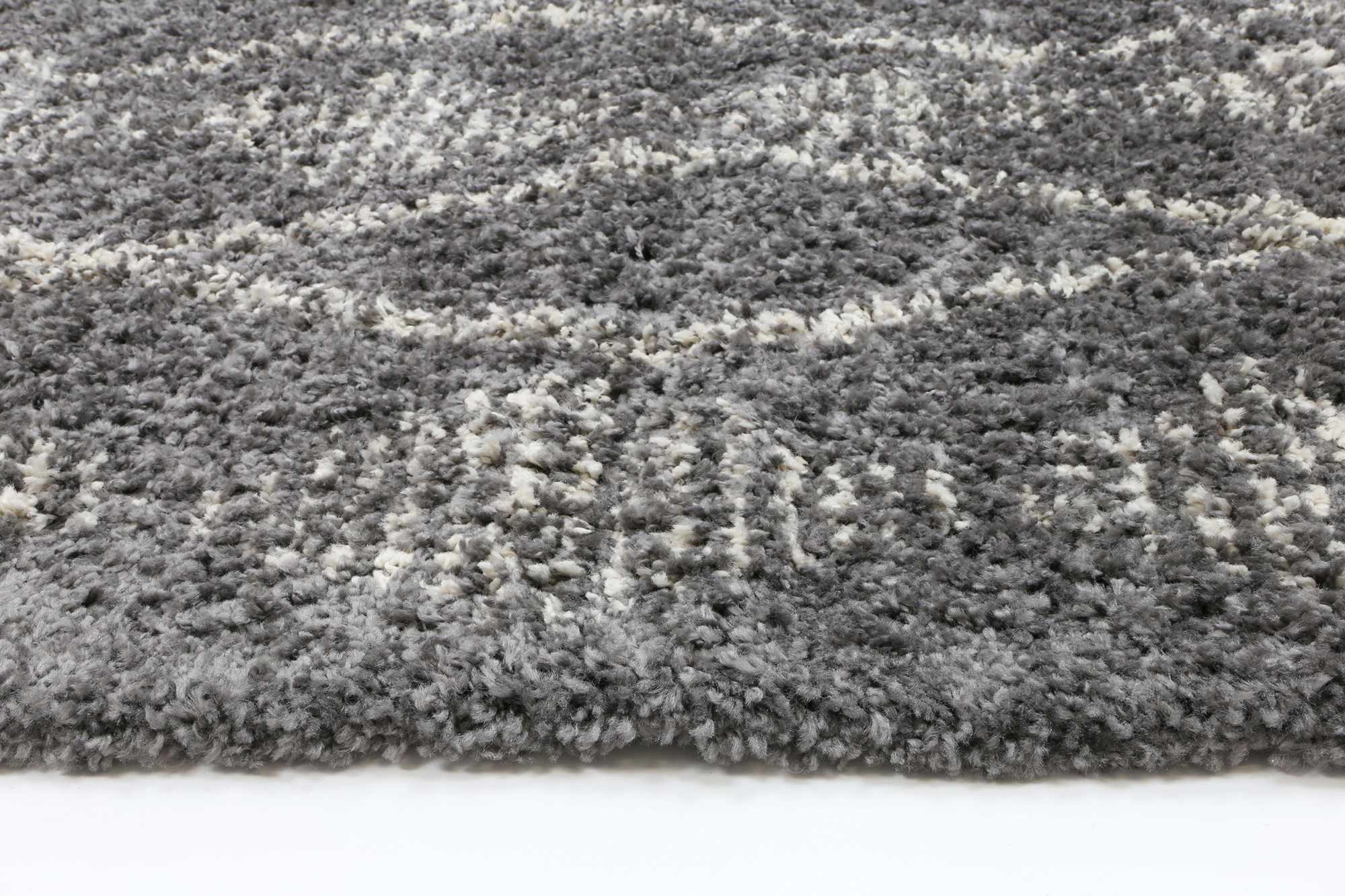 Brisa Zara Tribal Grey Cream Rug