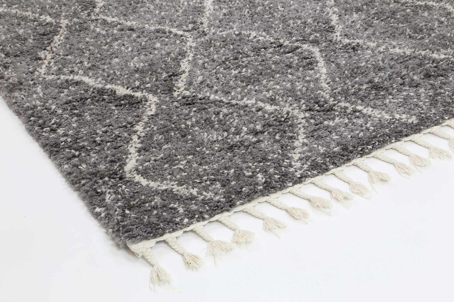 Brisa Levi Fleck Tribal Grey Rug