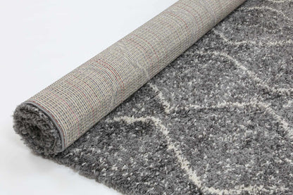 Brisa Levi Fleck Tribal Grey Rug