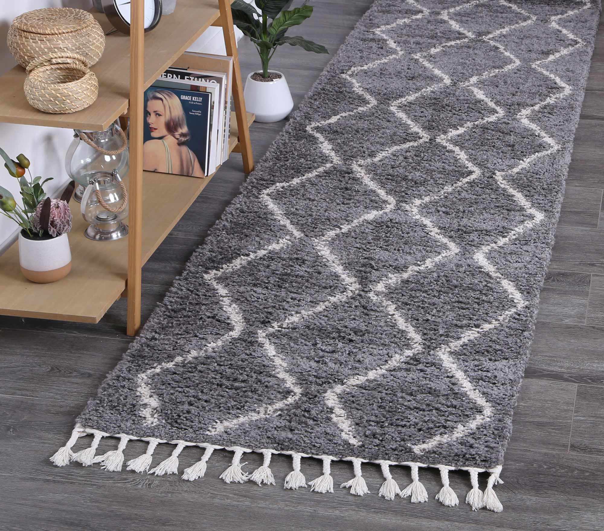 Brisa Levi Tribal Grey Rug