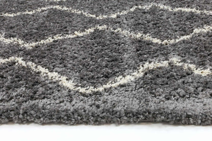 Brisa Levi Tribal Grey Rug