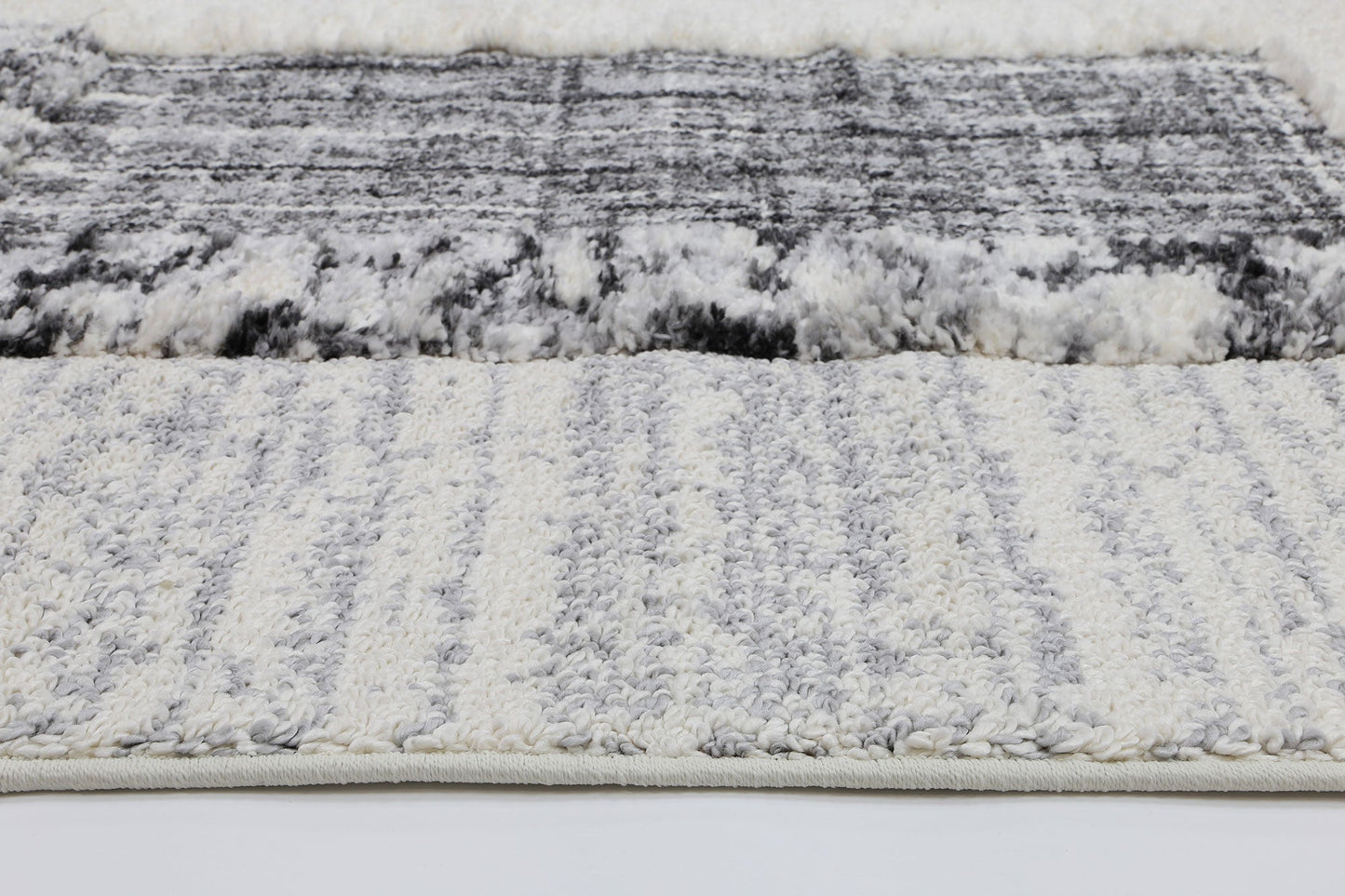 Covea Tribal Modern Cream Anthracite Rug