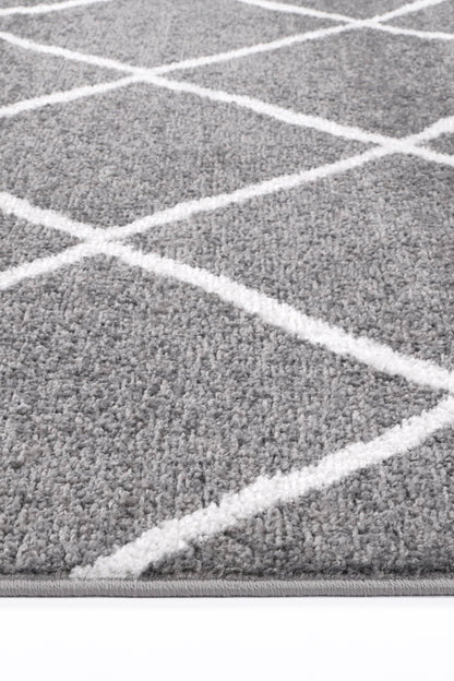 Driftsea Trellis Grey Contemporary Rug