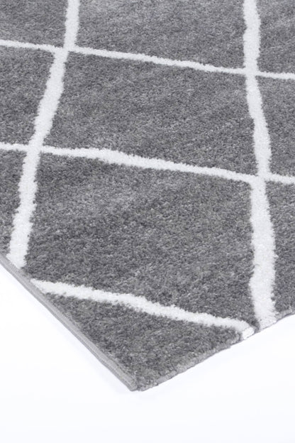 Driftsea Trellis Grey Contemporary Rug