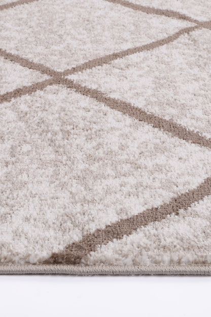 Driftsea Trellis Latte Contemporary Rug