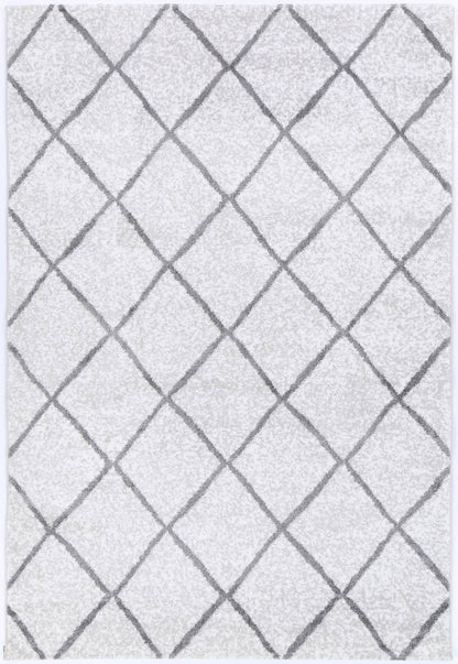 Driftsea Trellis Silver Contemporary Rug