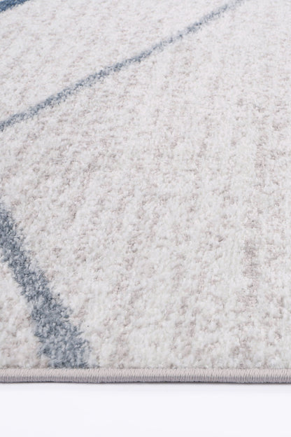 Driftsea Lattice Light Blue Contemporary Rug