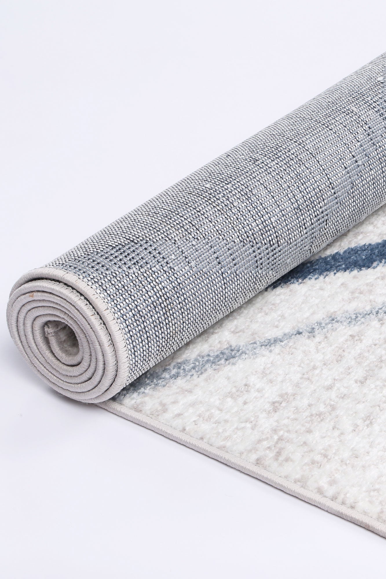 Driftsea Lattice Light Blue Contemporary Rug