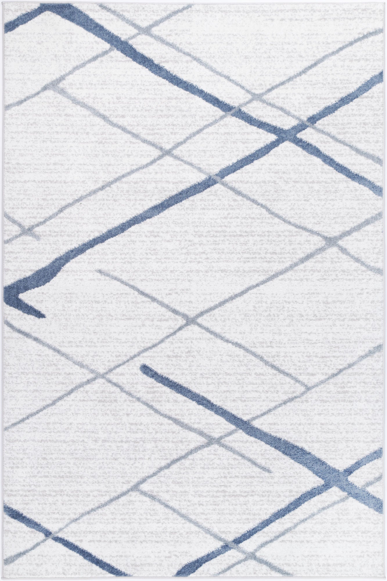 Driftsea Lattice Light Blue Contemporary Rug