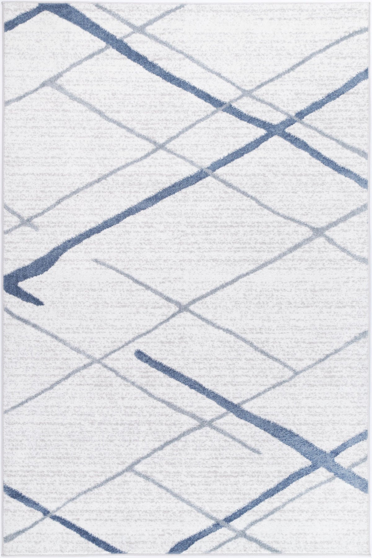 Driftsea Lattice Light Blue Contemporary Rug