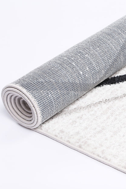 Driftsea Lattice Salt & Pepper Contemporary Rug