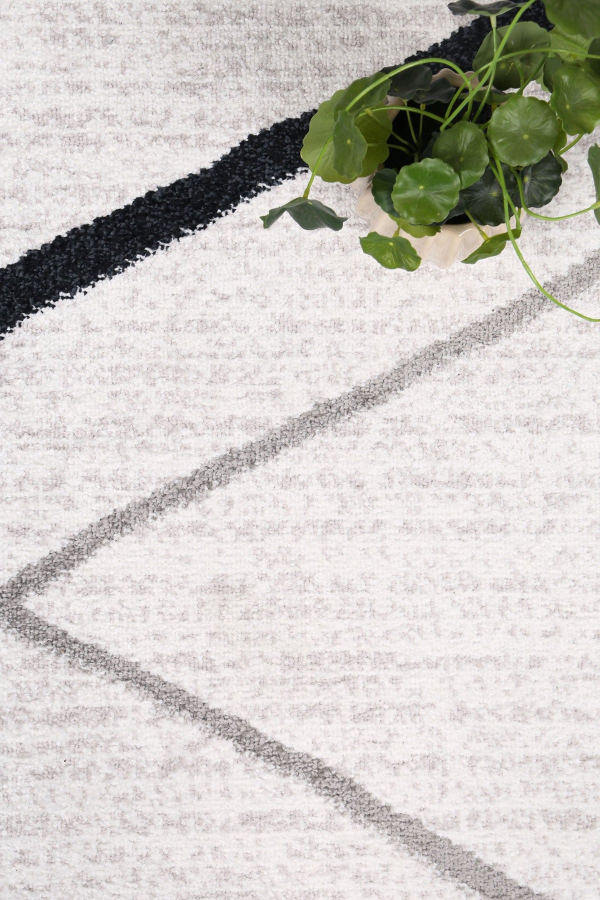 Driftsea Lattice Salt & Pepper Contemporary Rug