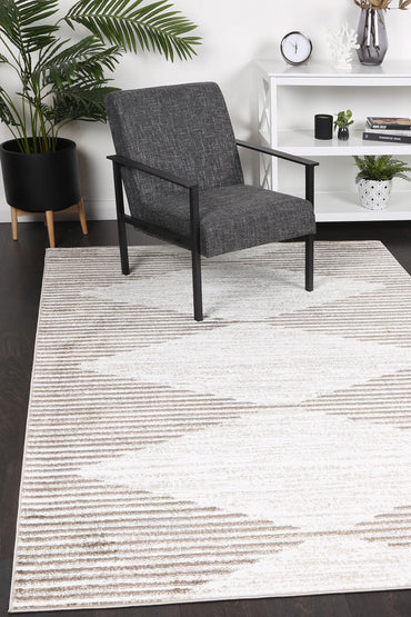 Driftsea Diamond Latte Contemporary Rug