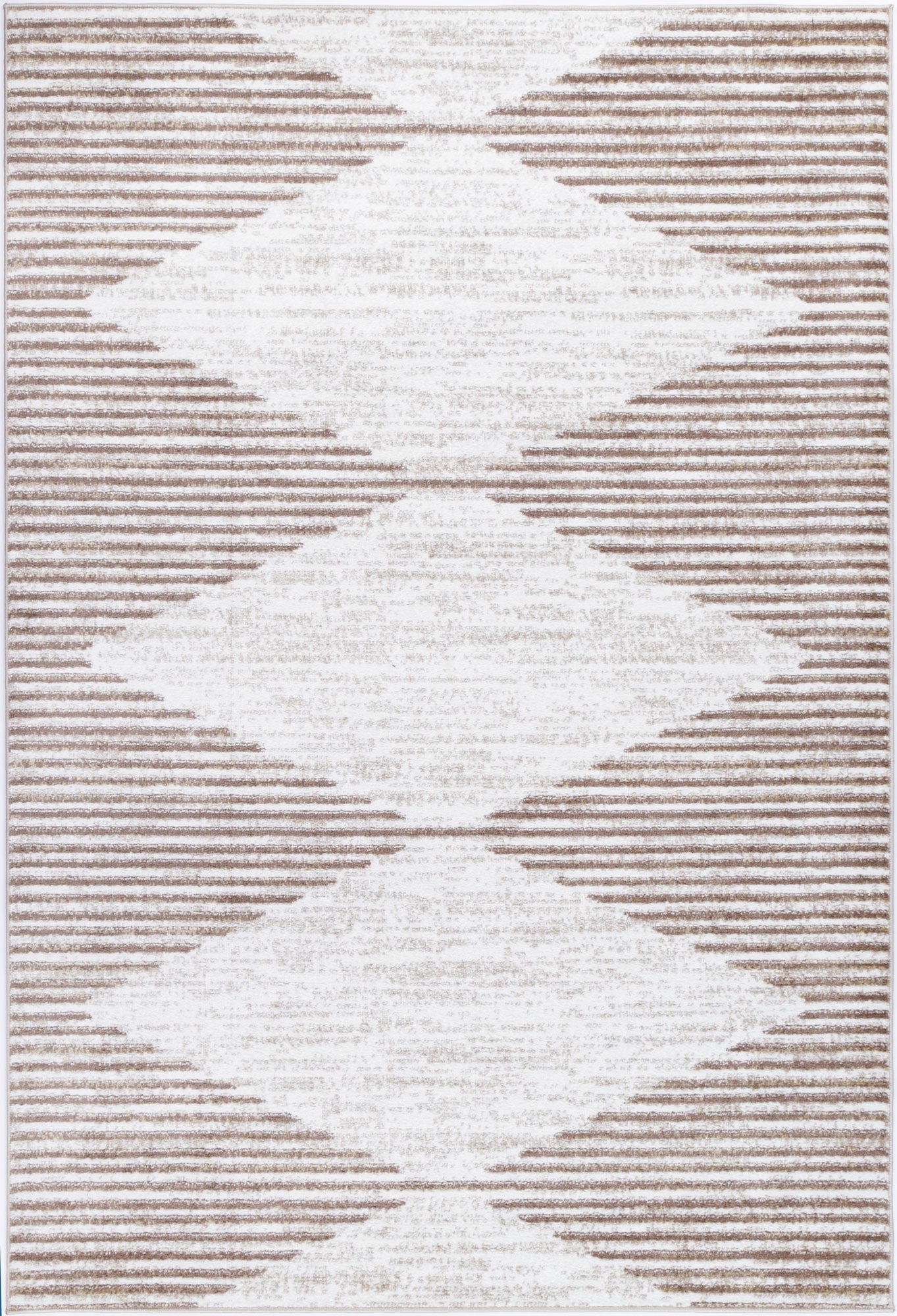 Driftsea Diamond Latte Contemporary Rug
