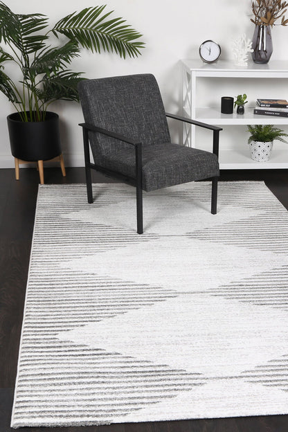 Driftsea Diamond Silver Contemporary Rug