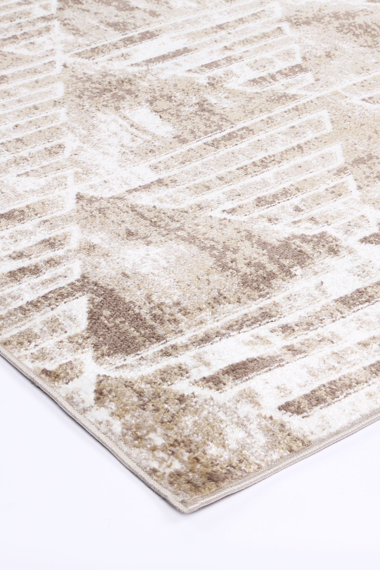 Driftsea Matrix Geometric Latte Rug