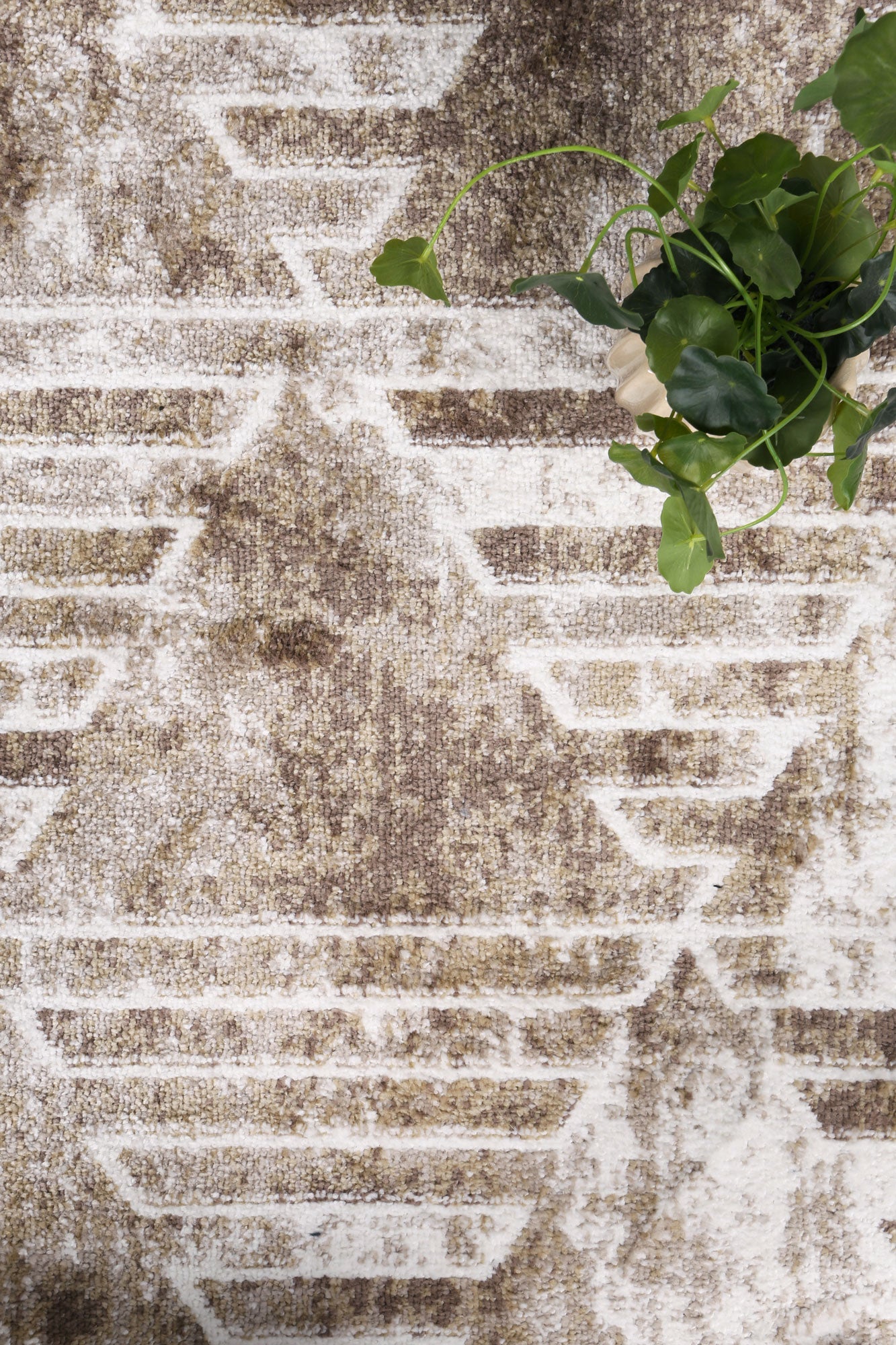 Driftsea Matrix Geometric Latte Rug