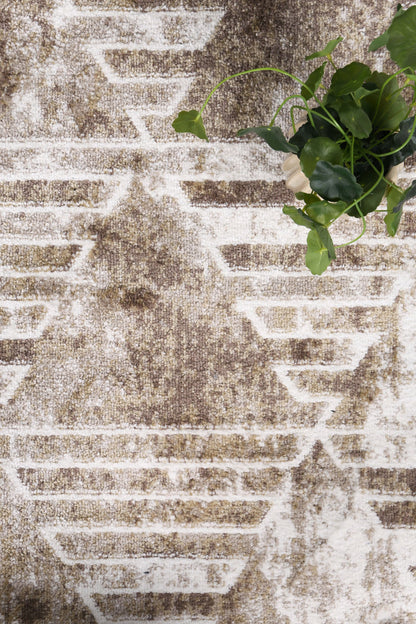 Driftsea Matrix Geometric Latte Rug