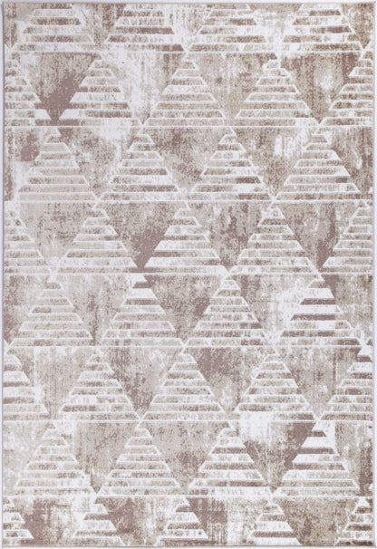 Driftsea Matrix Geometric Latte Rug