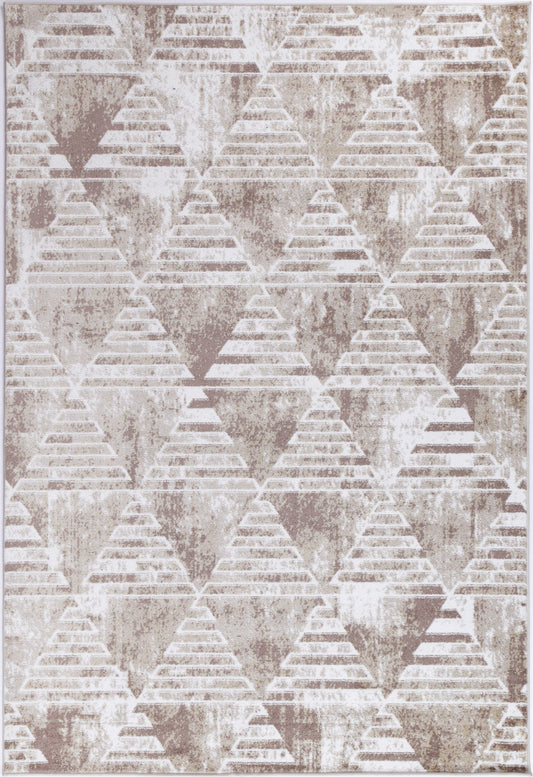 Driftsea Matrix Geometric Latte Rug