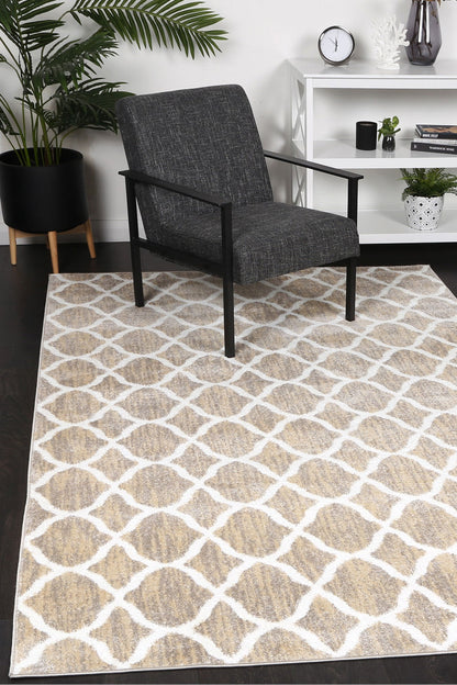 Driftsea Repeat Latte Contemporary Rug