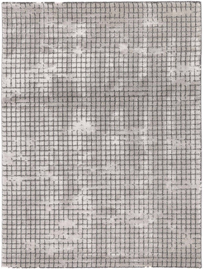 Aquaelle Bacchus Geometric Grey Rug