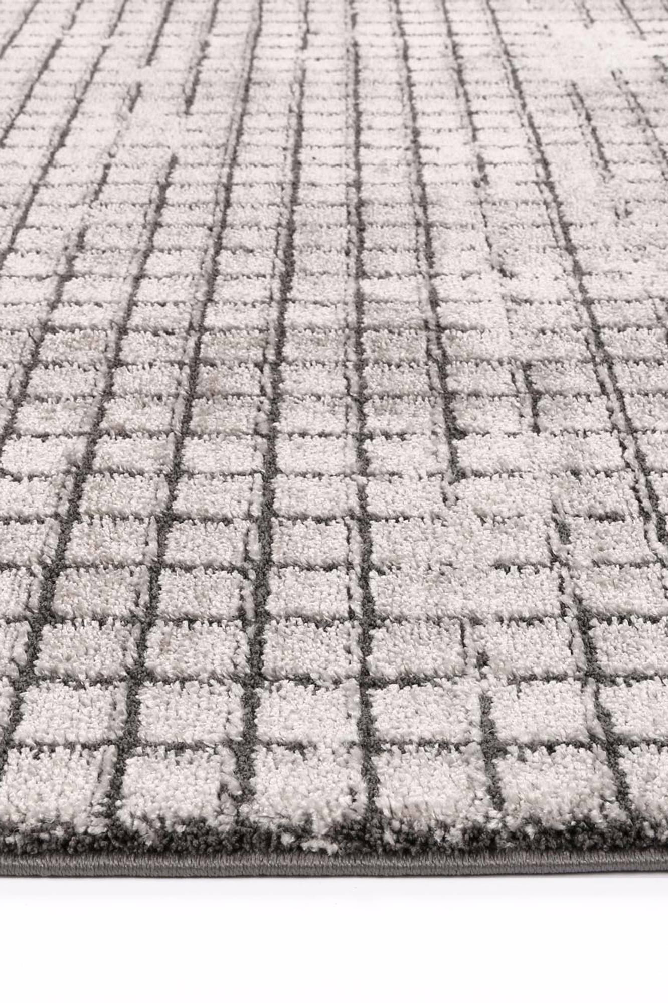 Aquaelle Bacchus Geometric Grey Rug