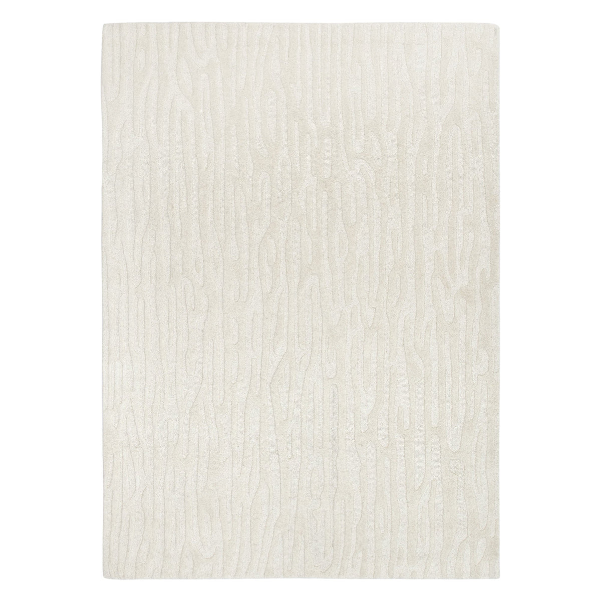 Frayla Sandstorm Cream Wool Rug