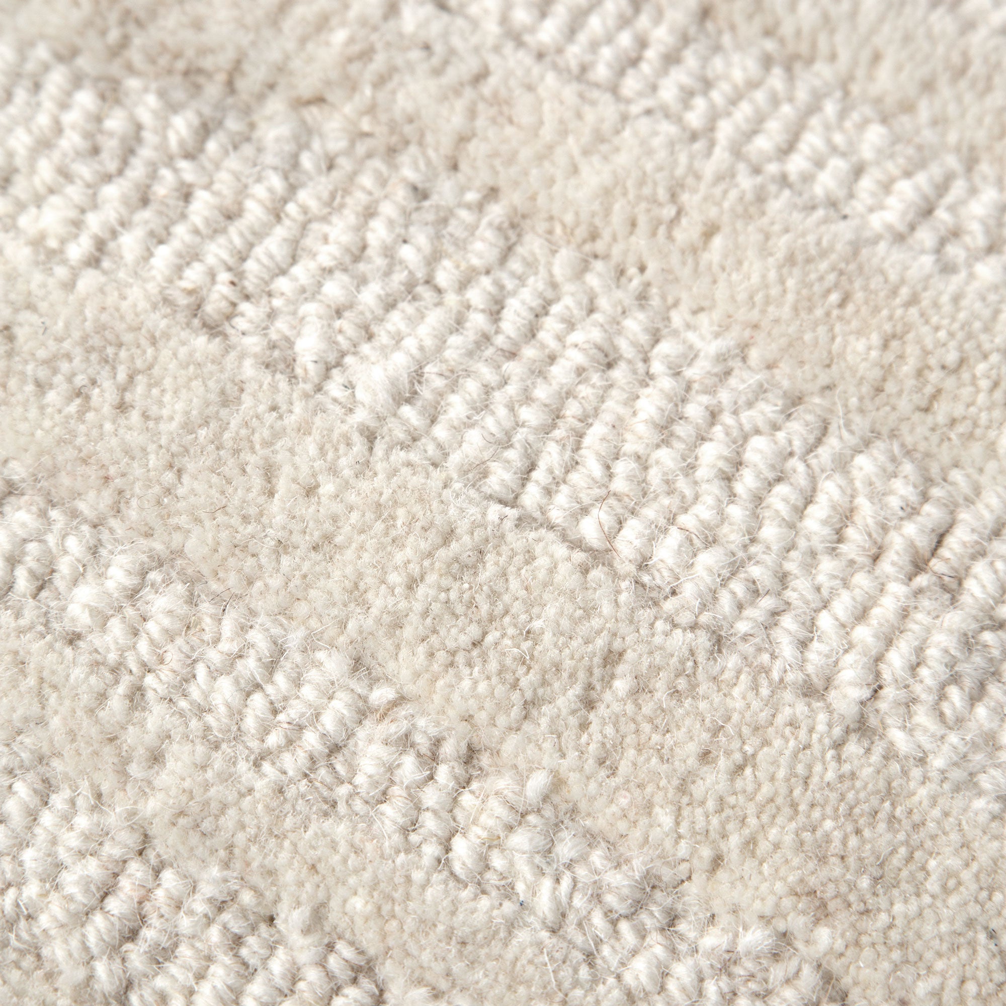 Frayla Sandstorm Cream Wool Rug
