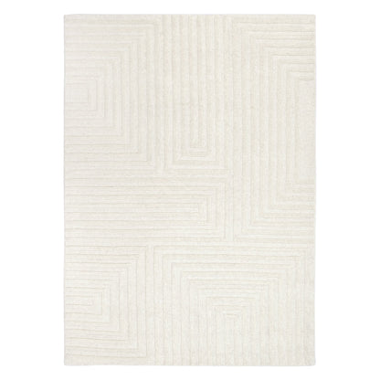 Frayla Felix Cream Wool Rug