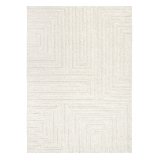 Frayla Felix Cream Wool Rug