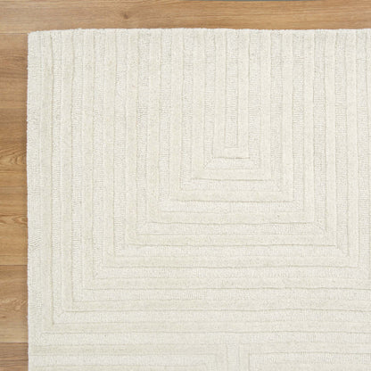 Frayla Felix Cream Wool Rug