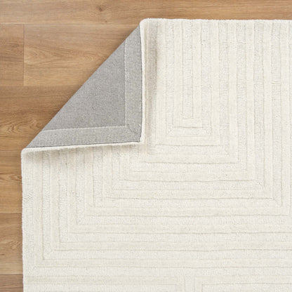 Frayla Felix Cream Wool Rug