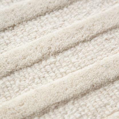 Frayla Felix Cream Wool Rug