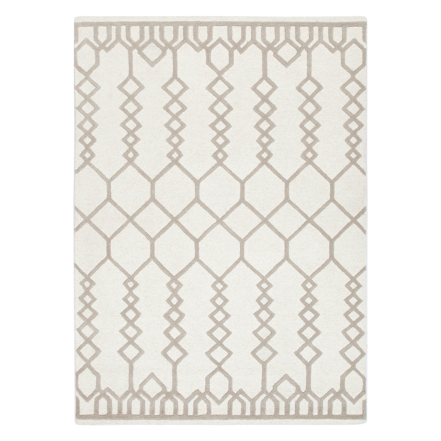 Frayla Senso Beige Wool Rug