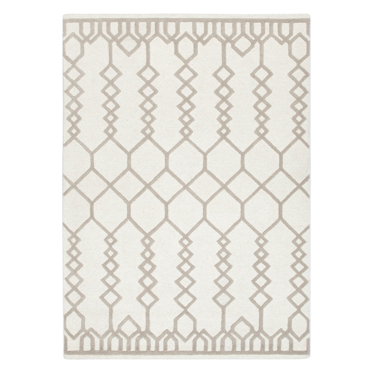 Frayla Senso Beige Wool Rug